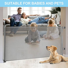 80" Extra Wide Retractable Baby Gate product image
