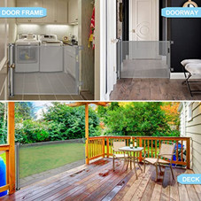 80" Extra Wide Retractable Baby Gate product image
