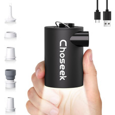 Ultra-Mini Air Mattress Pump  with Camping Light  product image