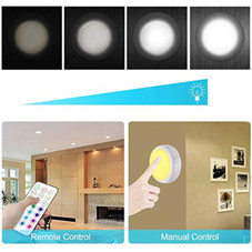13 Colors LED Puck Lights (6-Pack) product image
