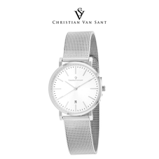 Christian Van Sant Women's Paradigm Silver Dial Watch product image
