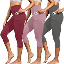 Women's High Waist Leggings (1- to 3-Pack) product image