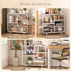 5-Tier Metal Bookshelf (1- to 2-Pack) product image