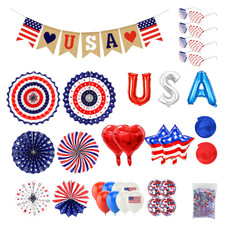 4th of July Decorations (57 Pieces) product image