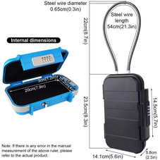 Portable Beach Safe with Combination Lock product image