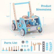 2-In-1 Wooden Baby Walker product image