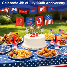 4th of July Party Supplies (181 Pieces) product image