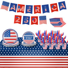 4th of July Party Supplies (181 Pieces) product image