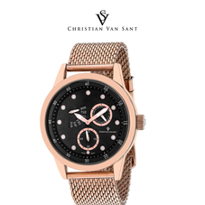 Christian Van Sant Men's Rio Black Dial Watch product image