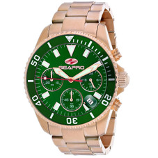 Seapro Men's Scuba 200 Chrono Green Dial Watch product image