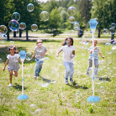 3-in-1 Standing Bubble Machine (2-Pack) product image