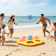 Inflatable Tic-Tac-Toe Pool Game Set  product image
