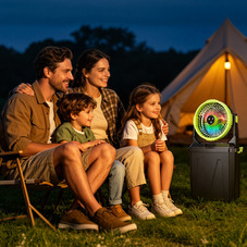 5-in-1 Portable Misting Fan product image