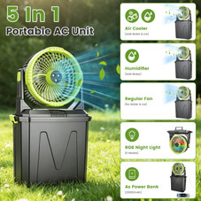 5-in-1 Portable Misting Fan product image