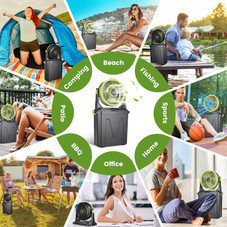 5-in-1 Portable Misting Fan product image