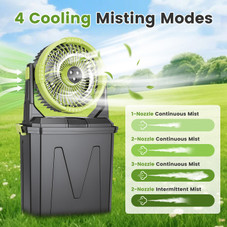 5-in-1 Portable Misting Fan product image
