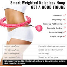 Super Size Weighted Hula Hoops  product image