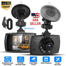 1080p Car DVR Dash Camera with Loop Recording & Night Vision product image