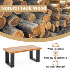 Natural  Teak Wood  Patio Table product image