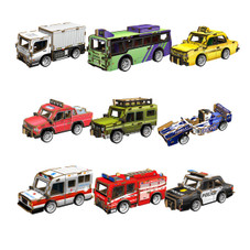 DIY 3D Movable Wooden Puzzles Vehicles Toy (3-Pack) product image