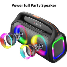 Portable Bluetooth Speaker with LED DJ Lights product image