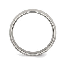 Men's Chisel Titanium 6mm Polished Wedding Band Ring product image