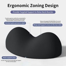 Ergonomic Cervical Memory Foam Neck Pillow product image