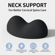 Ergonomic Cervical Memory Foam Neck Pillow product image