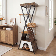 Wooden Multi-level Cat Tower product image