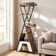 Wooden Multi-level Cat Tower product image
