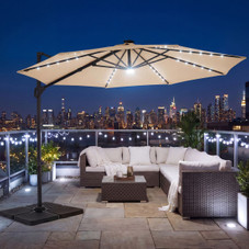 LED Cantilever Patio Umbrella  product image