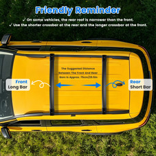Ford Bronco Sport 2021-2026 Roof Rack Cross Bars product image