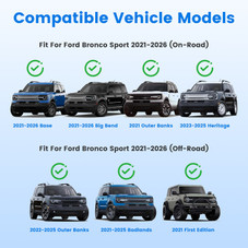 Ford Bronco Sport 2021-2026 Roof Rack Cross Bars product image