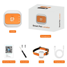 4G Pet Gps Tracker With Real-time Positioning,long Standby Geofence Alerts Multi-band Waterproof Locator For Dogs Outdoor Pets Size L product image