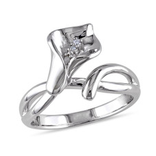 Promise Fashion Ring in Sterling Silver with Diamonds (H-I I1-I2) product image