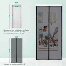 Magnetic Mesh Screen Door with Automatic Closure product image
