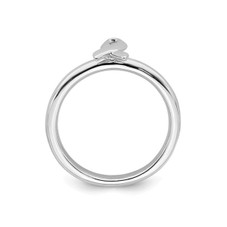 Sterling Silver Awareness Ribbon Ring product image