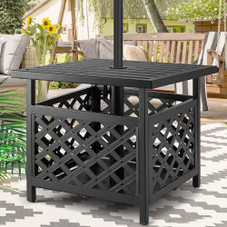 Outdoor Steel Umbrella Side Table product image