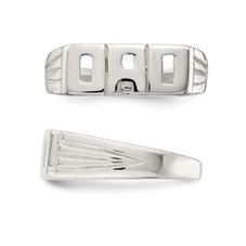 Men's Sterling Silver DAD Ring product image