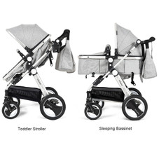Folding Infant Baby Stroller with Adjustable Canopy product image