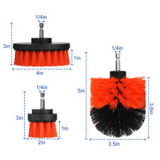 Drill Brush Attachments (3 Piece Set) product image