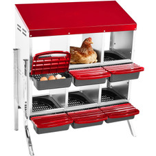 6 Compartment Metal Nesting Box product image