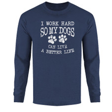 Men's Best Dog Ever Long Sleeve Shirt product image