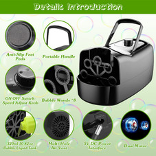 Portable Automatic Bubble Machine  product image