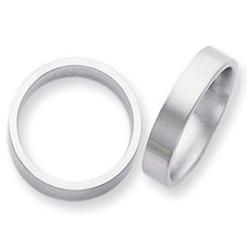 Men's 5mm Comfort Fit Titanium Wedding Band Ring product image