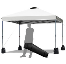 Pop Up 10' x 10' Canopy with Rolling Carry Bag and Sandbags product image