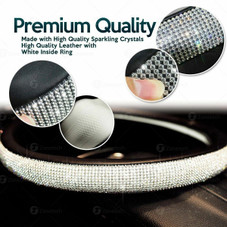 Zone Tech Shiny Bling Steering Wheel Cover product image