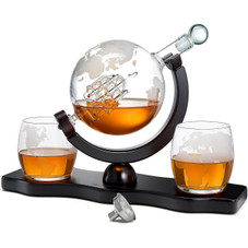 Whiskey Decanter Globe Set  product image