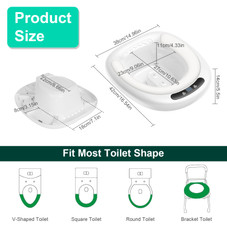 Electric USB Rechargeable Sitz Bath Tub product image