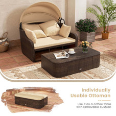 Patio PE Rattan Daybed  product image